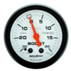 Autometer Phantom 52mm 30in HG.-Vac/20PSI Mechanical Vacuum/Boost Gauge