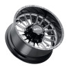 Weld W121 20X10 Scorch 8X165.1 ET-18 BS4.75 Gloss Black MIL 125.1