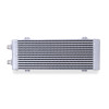 Mishimoto Universal Medium Bar and Plate Dual Pass Silver Oil Cooler