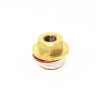 Torque Solution Oil Galley Plug: Subaru EJ20/EJ25 M18-1.5 to 1/8NPT Adapter