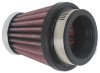 K&N Universal Clamp-On Air Filter 1 7/8 in FLG / 3in B / 2in T / 3in H