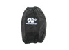 K&N Air Filter Drycharger Wrap Black - 6.5in Base ID 4.5in Top ID 8in H