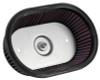 K&N Universal Custom Air Filter - Oval Shape 9.313in OD / 2.375 Height