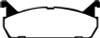 EBC 91-96 Ford Escort 1.8 Yellowstuff Rear Brake Pads