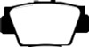 EBC 91-96 Acura NSX 3.0 Yellowstuff Rear Brake Pads
