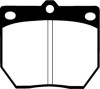 EBC 70-74 Datsun 240Z 2.4 Greenstuff Front Brake Pads