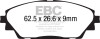 EBC 14+ Mazda 3 2.0 (Japan Build) Ultimax2 Front Brake Pads