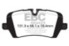 EBC 13+ Land Rover Range Rover 3.0 Supercharged Extra Duty Rear Brake Pads