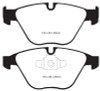 EBC 13+ BMW X1 2.0 Turbo (28i) Greenstuff Front Brake Pads