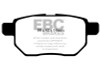 EBC 09-10 Pontiac Vibe 1.8 Yellowstuff Rear Brake Pads