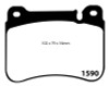EBC 05-07 Mercedes-Benz C230 (W203) 2.5 Sport Sedan Yellowstuff Front Brake Pads
