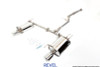 Revel Medallion Touring-S Catback Exhaust - Dual Muffler 04-08 Acura TSX