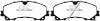 EBC 13+ Infiniti Q50 3.7 Greenstuff Front Brake Pads