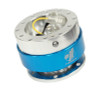 NRG Quick Release - Black Body/ Blue Chrome Ring