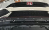 ProTEKt 18-19 Civic Type R Custom Fit Front Bumper Skid Plates