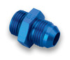 Earl's -10 AN Male to 7/8"-14 (AN10) O-ring Port - Blue Anodized Lightweight Aluminum Construction. Available for Any Plumbing Situation And Many Custom Applications.