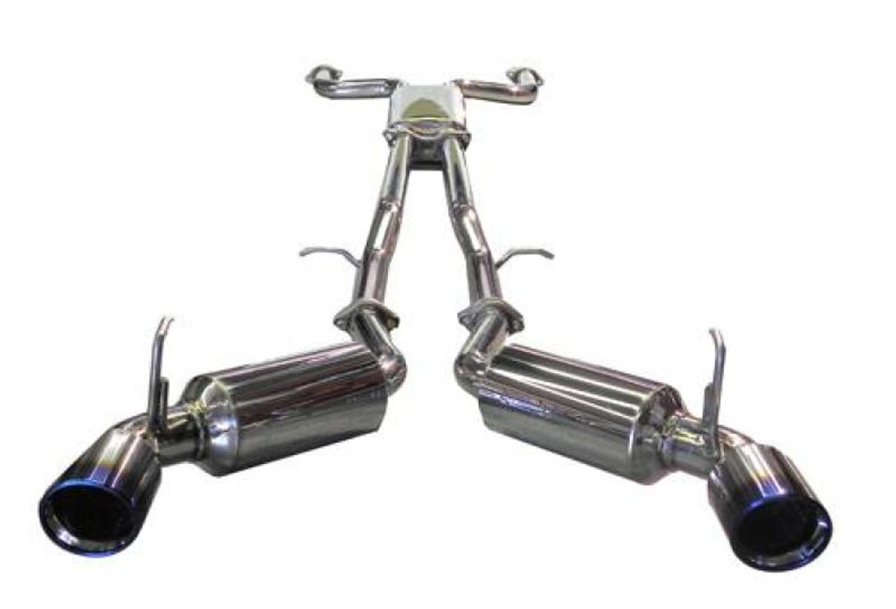 Injen 03-08 350Z Dual 60mm SS Cat-Back Exhaust w/ Built In Resonated X-Pipe