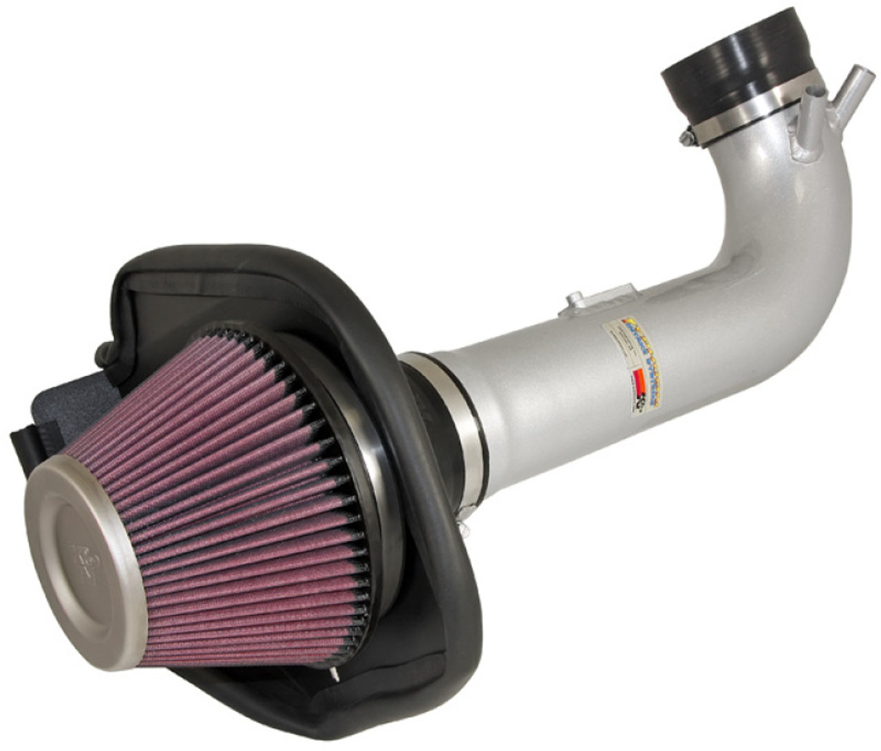K&N 08-09 Lexus IS F Silver Short Ram Typhoon Intake