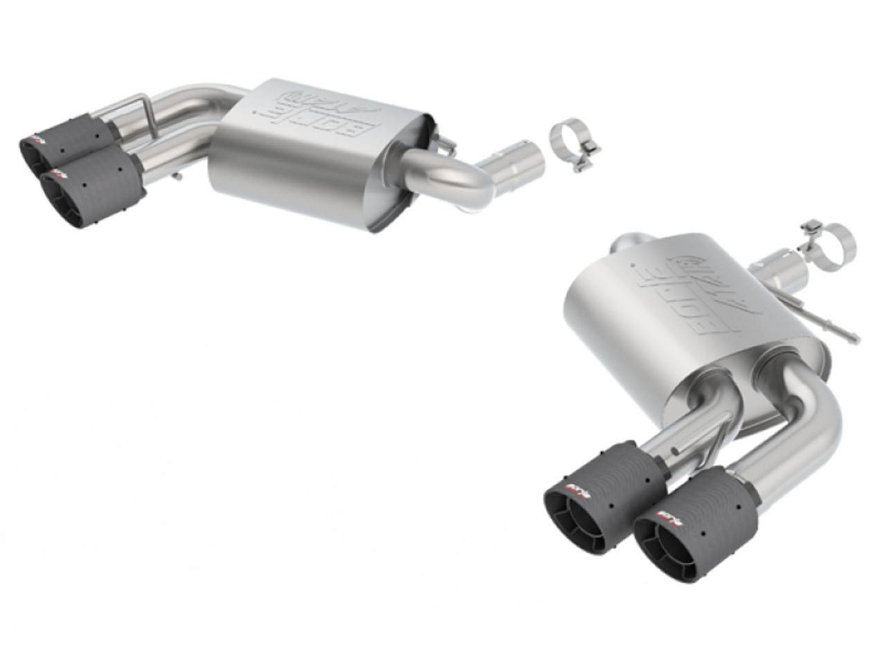 Borla 2016 Chevy Camaro SS V8 AT/MT ATAK Rear Section Exhaust w/o Dual Mode Valves