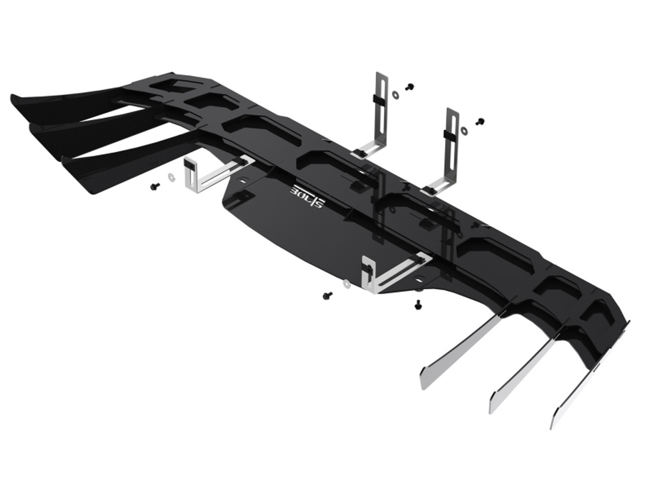 Borla 14-15 Chevrolet Corvette C7 AT/MT RWD 2dr Exhaust BLK Diffuser