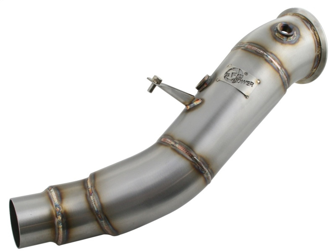 aFe Twisted Steel Down Pipe Header RACE ONLY SS-304 12-16 BMW 328/428i L4 2.0L (t) N20