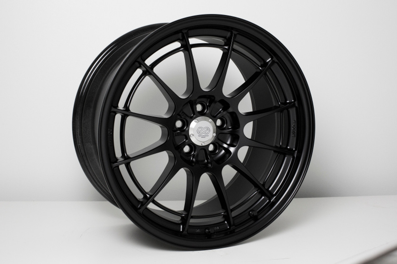 Enkei NT03+M 18x9.5 5x100 40mm Offset Black Wheel (Min Order Qty 40)