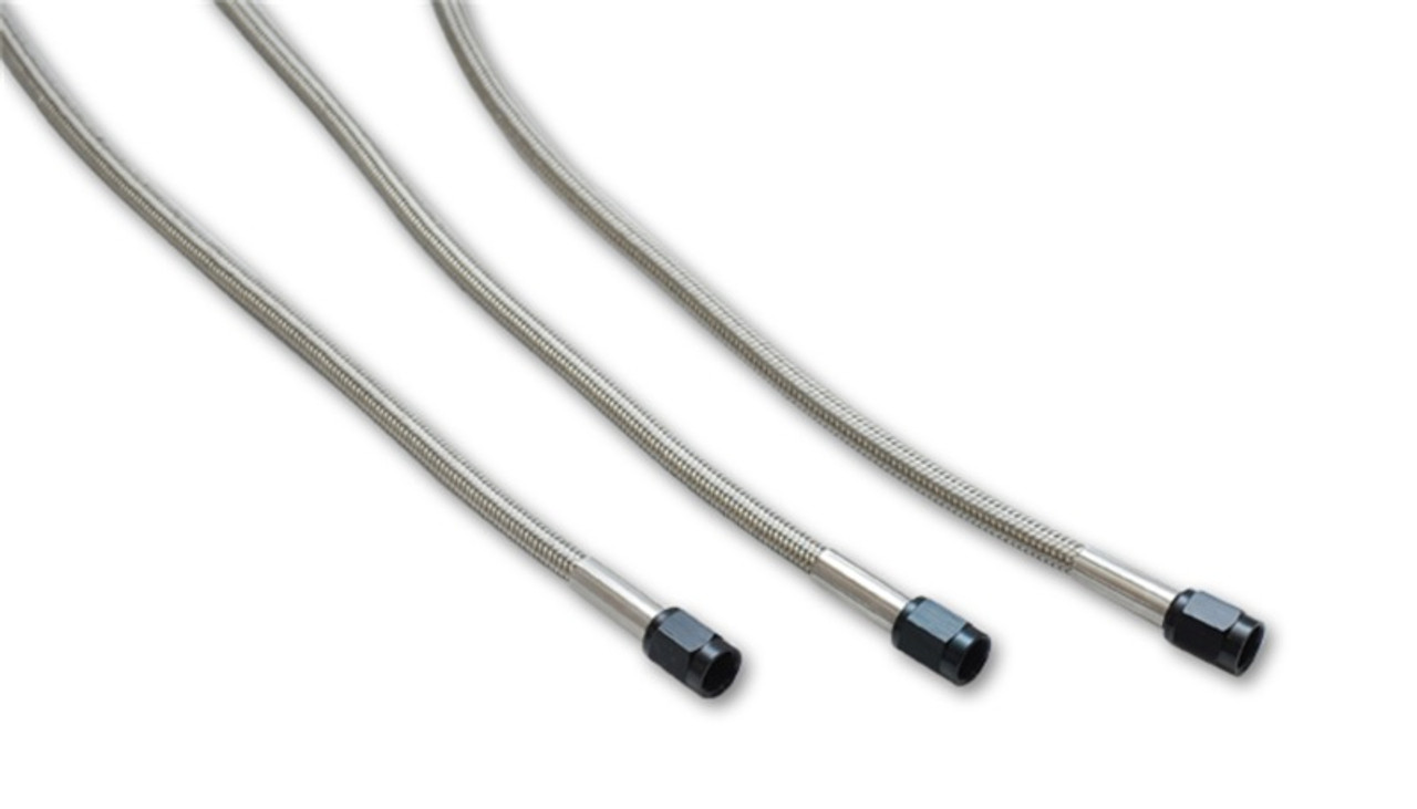 Vibrant Univ Oil Feed Kit 3ft Teflon lined S.S. hose with two -3AN female fittings preassembled