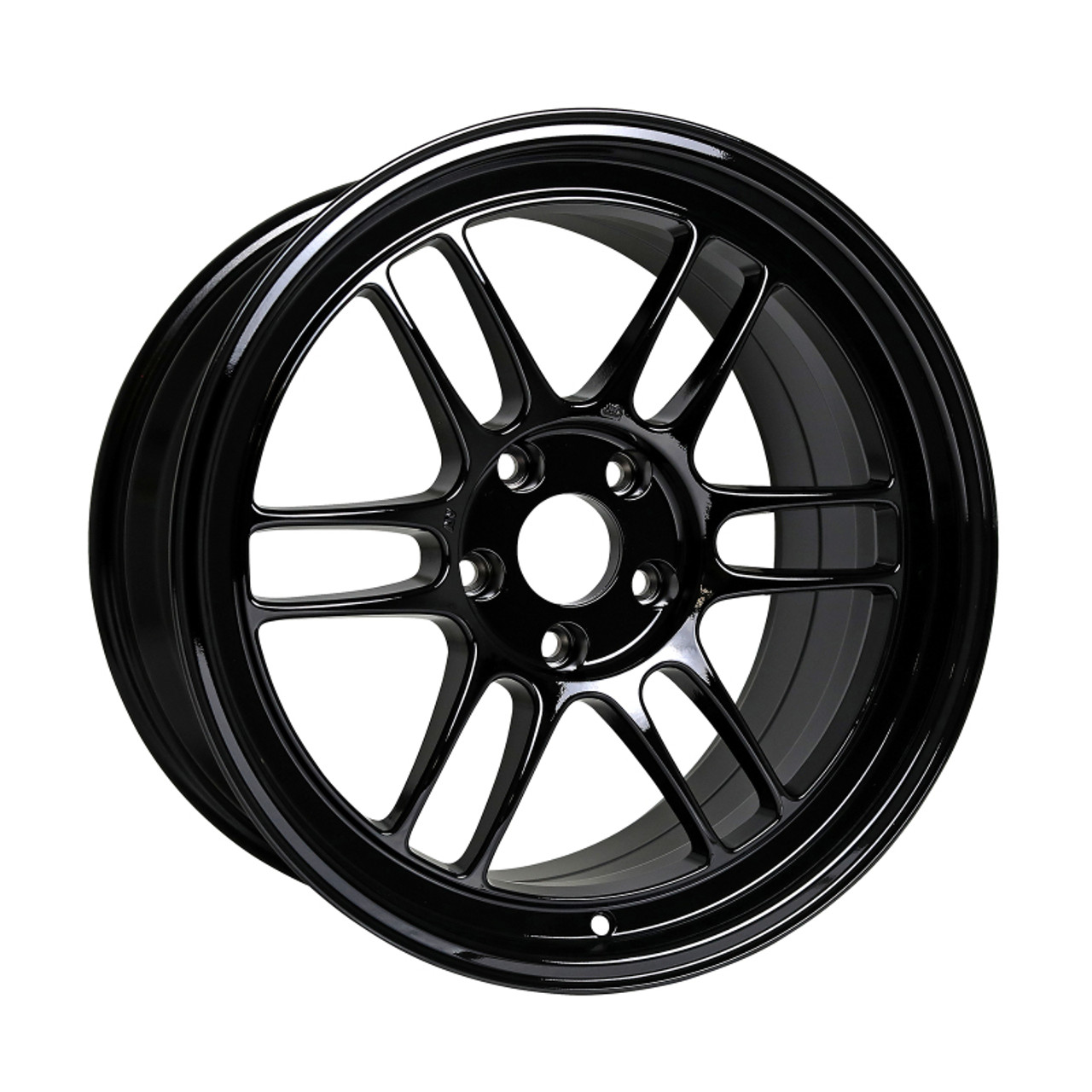 Enkei RPF1 18x10 5x114.3 38mm Offset 73mm Bore Gloss Black Wheel