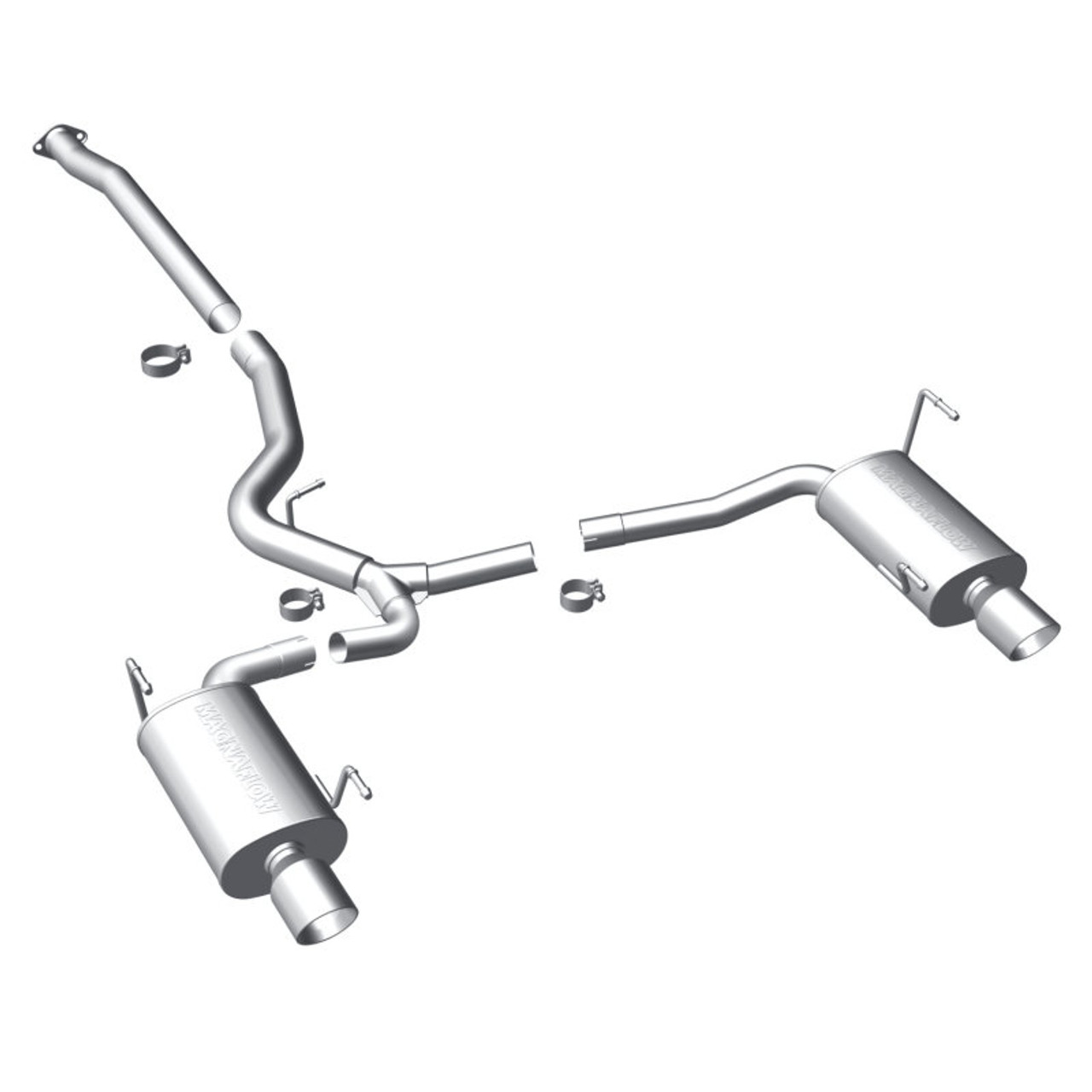 MagnaFlow Sys C/B 2010 Subaru Legacy GT 2.5L