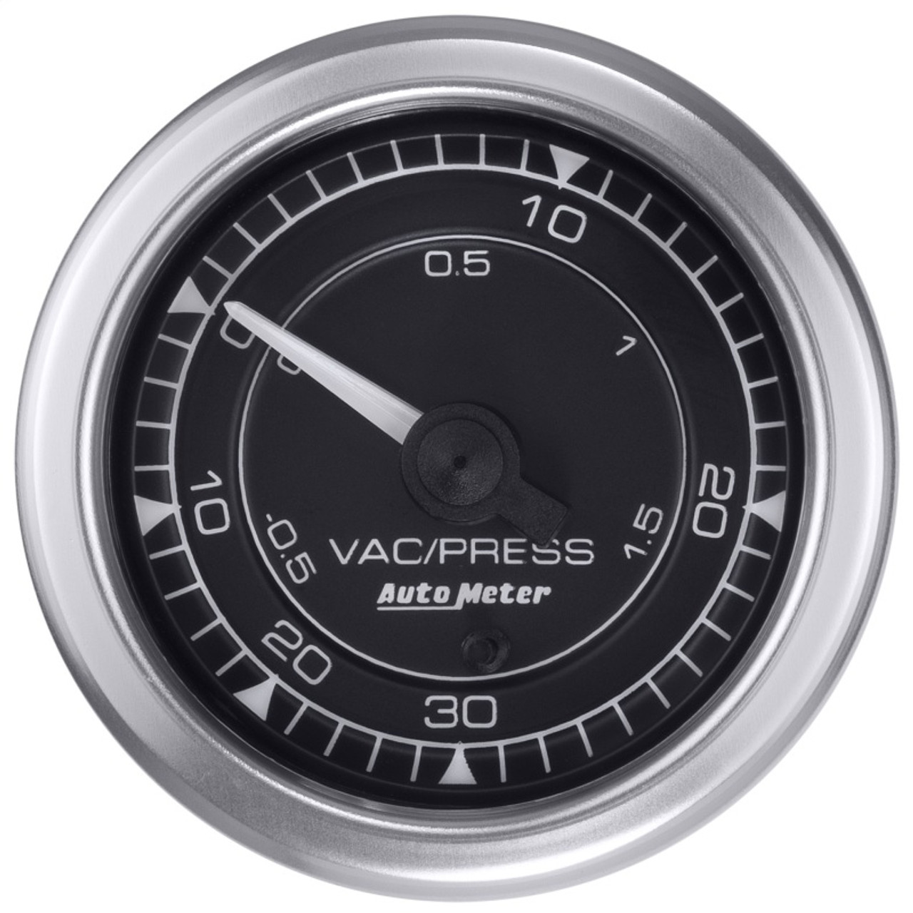 Autometer 8159 Chrono 2-1/16in 30INHG-30PSI Vaccum/Boost Gauge