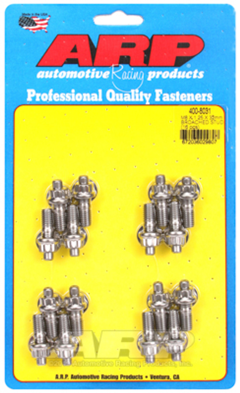 ARP M8 x 1.25 x 32mm Broached Stud Kit - 16 Pieces