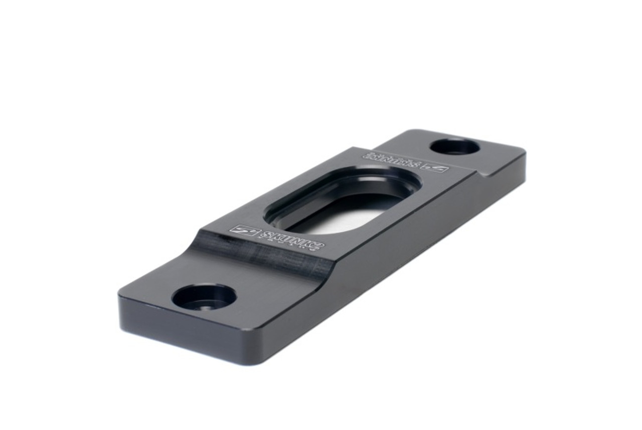 Skunk2 92-00 Honda Civic/94-01 Acura Integra Billet Battery Tiedown (Black Serie