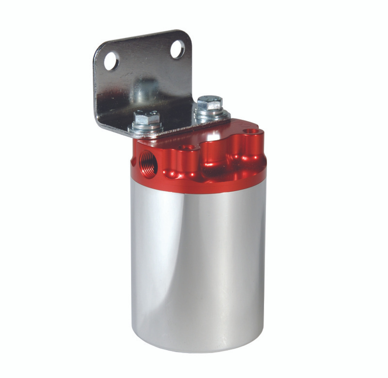 Aeromotive 12308 SS Billet Canister Style Fuel Filter - 10 Micron Fabric Element