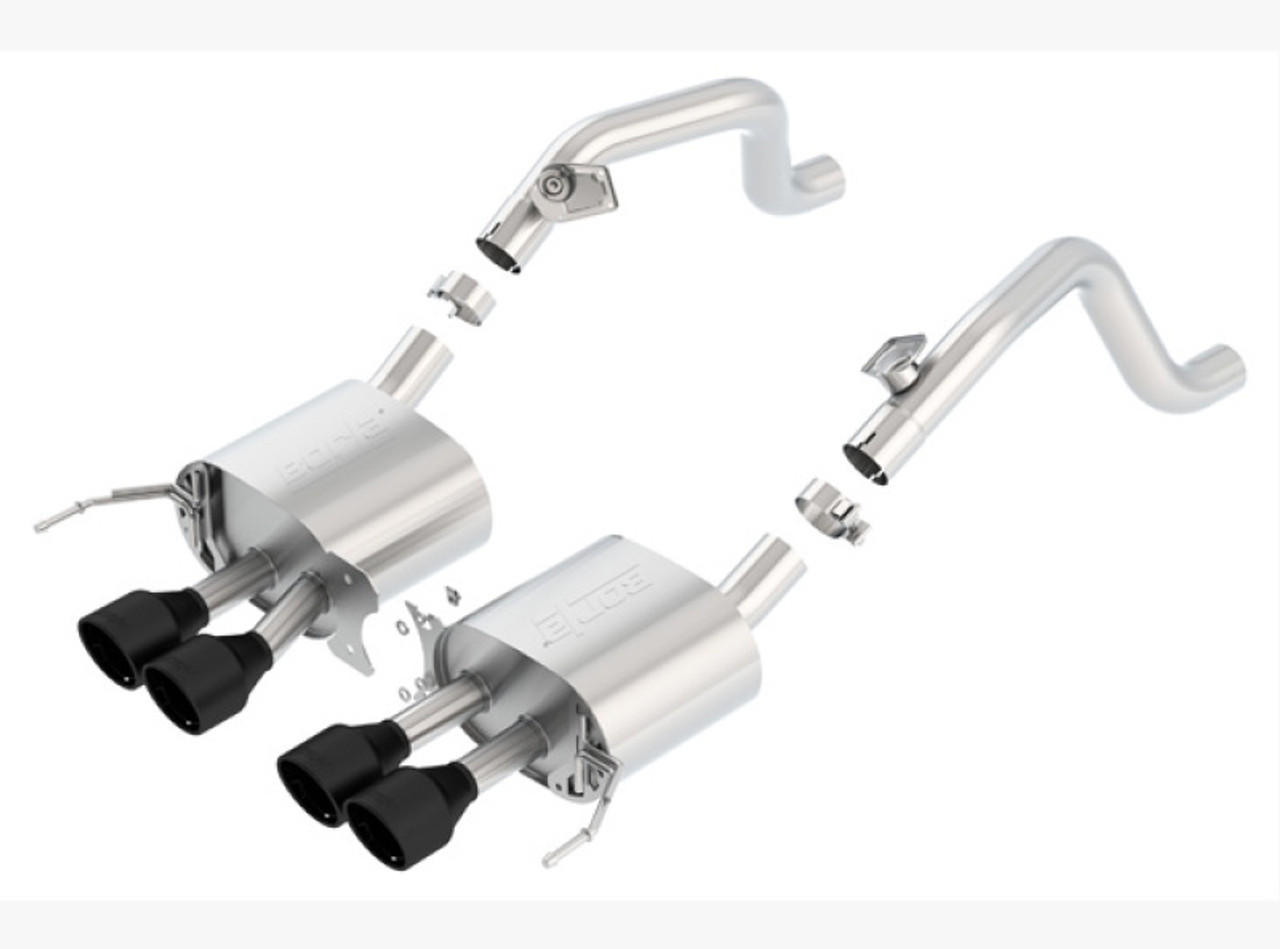 Borla 14-17 C7 Corvette Stingray Axle-Back S-Type Exh 2.75in To Muffler Dual 2.0in Out 4.25in Tip