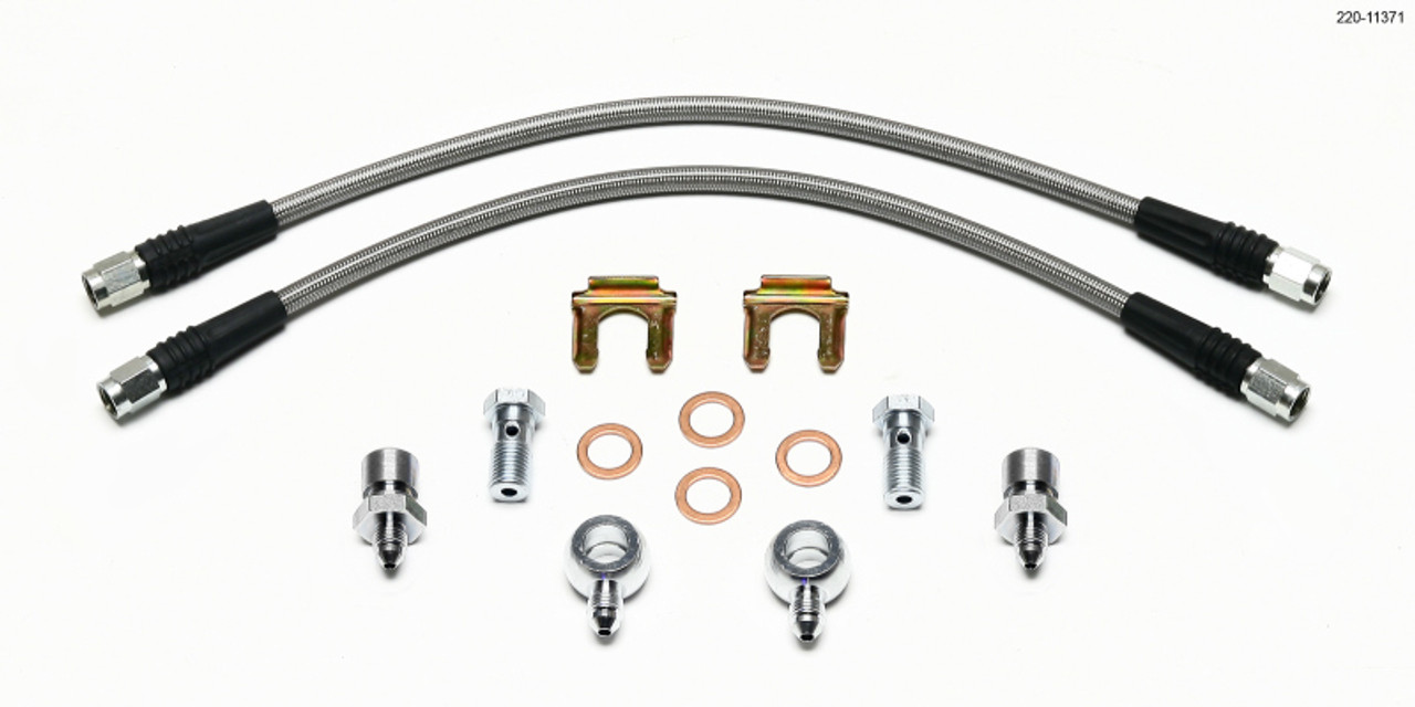 Wilwood Flexline Kit D52 Caliper 14in w/ Banjo 7/16-20