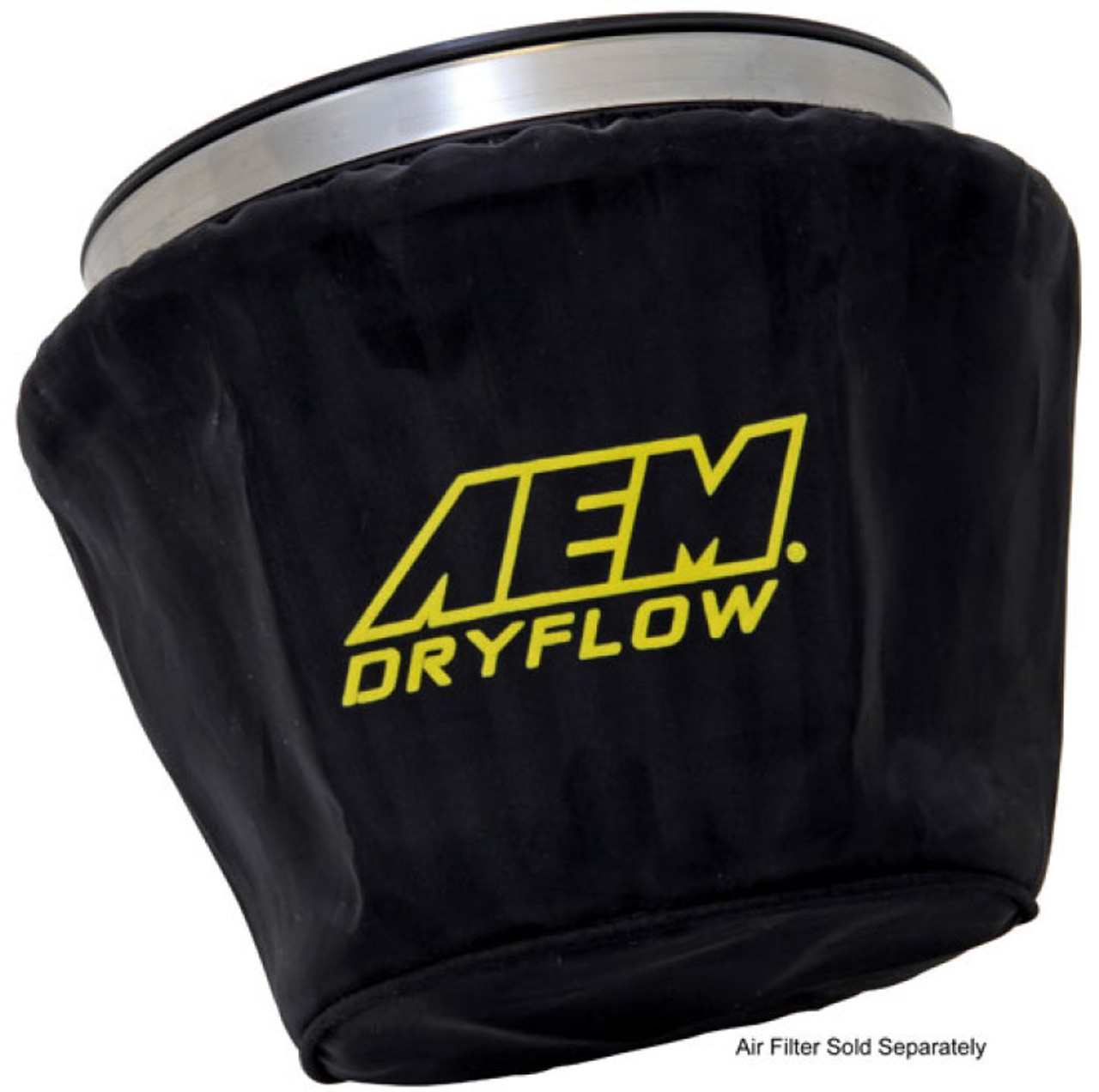AEM Air Filter Wrap Black 7.5in Length x 5in Width x 5in Height