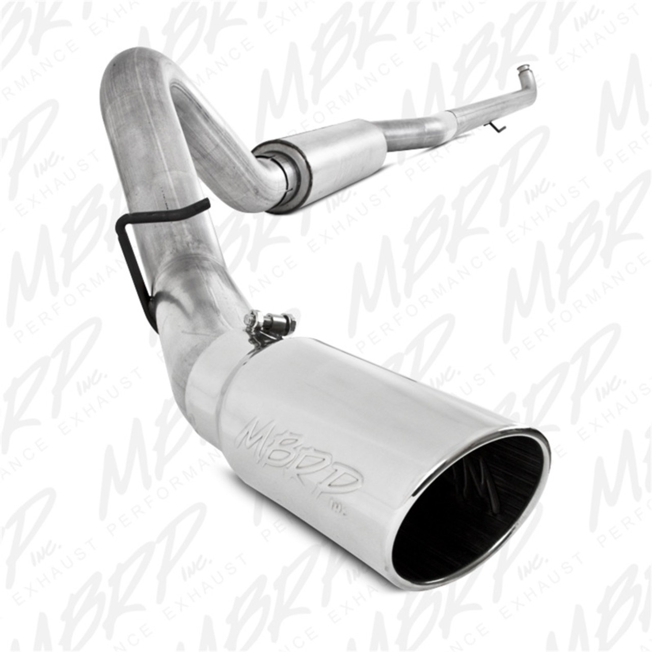 MBRP 2001-2007 Chev/GMC 2500/3500 Duramax EC/CC Down Pipe Back Single Side Off-Road (includes fro mbrpS6004AL