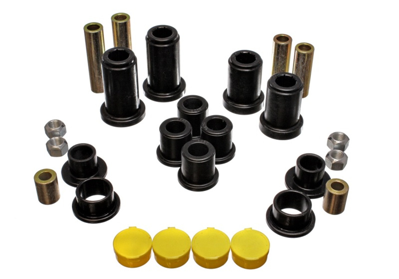 Energy Suspension 99-07 General Motors (Various) Black Front End Control Arm Bushing Set