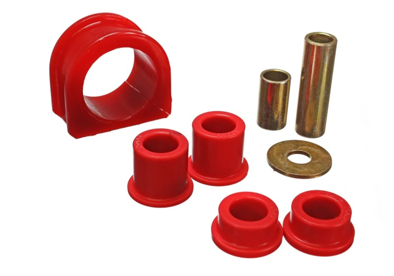 Energy Suspension Steering Rack Bushing Set - Red