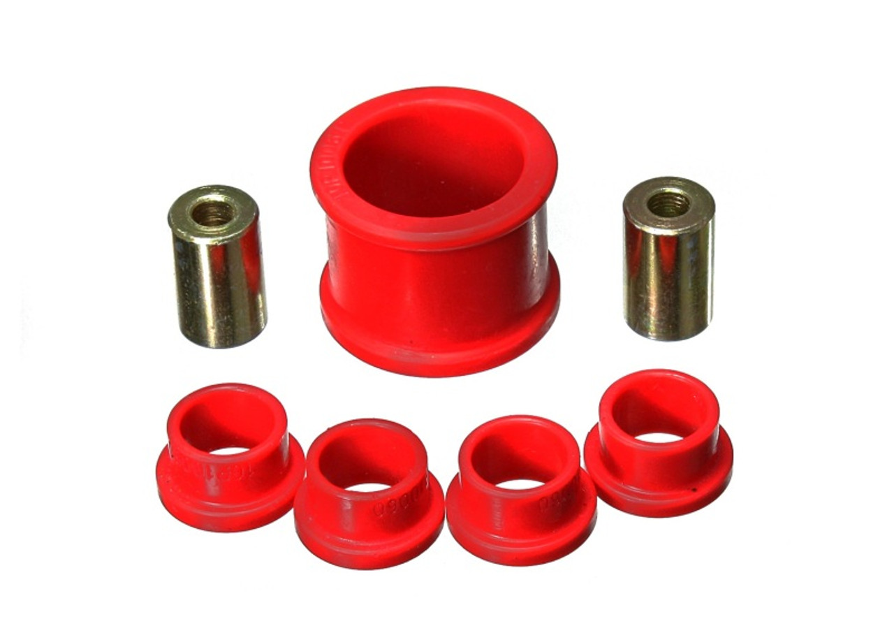 Energy Suspension 06-11 Honda Civic Si Red Power Steering Rack Bushing Set