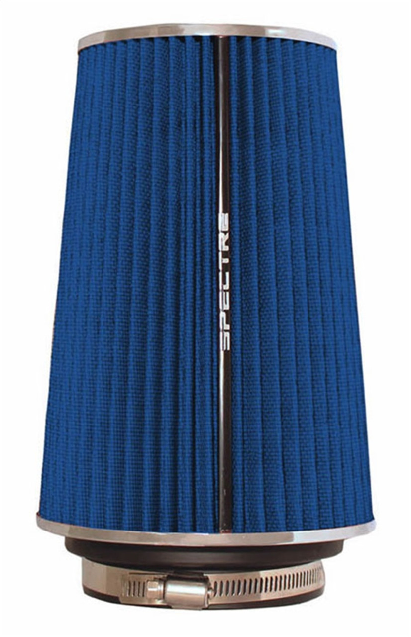 Spectre Adjustable Conical Air Filter 9-1/2in. Tall (Fits 3in. / 3-1/2in. / 4in. Tubes) - Blue