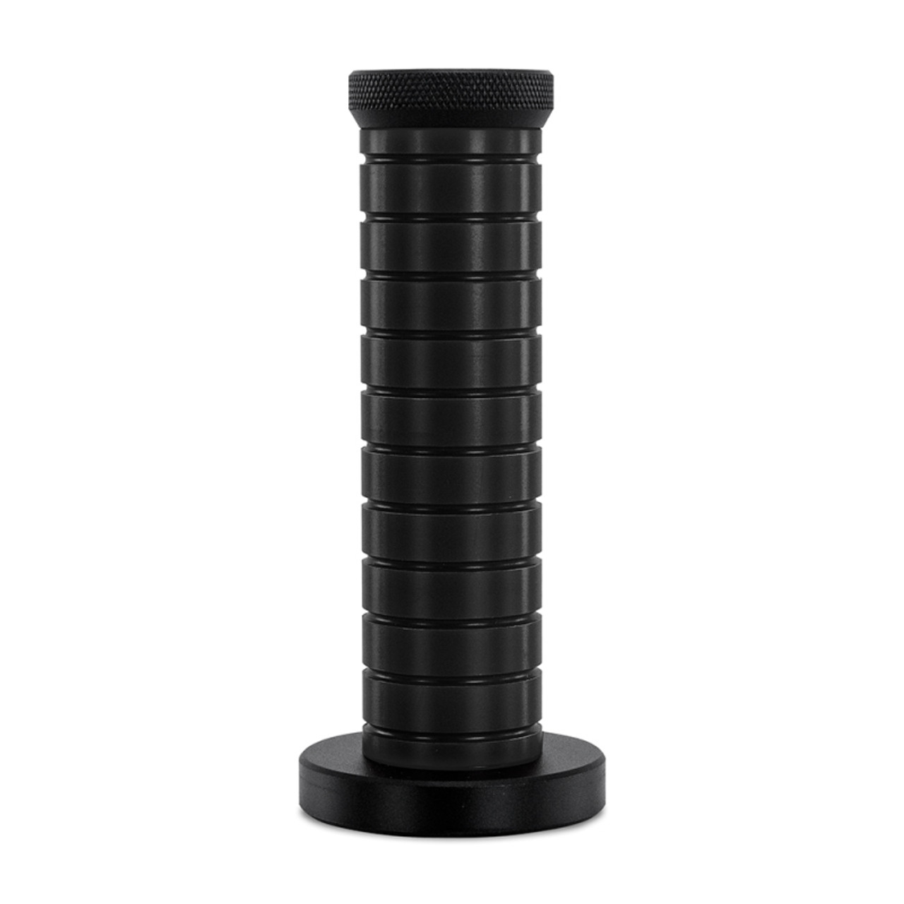Mishimoto Weighted Grip Shift Knob - Black / Black