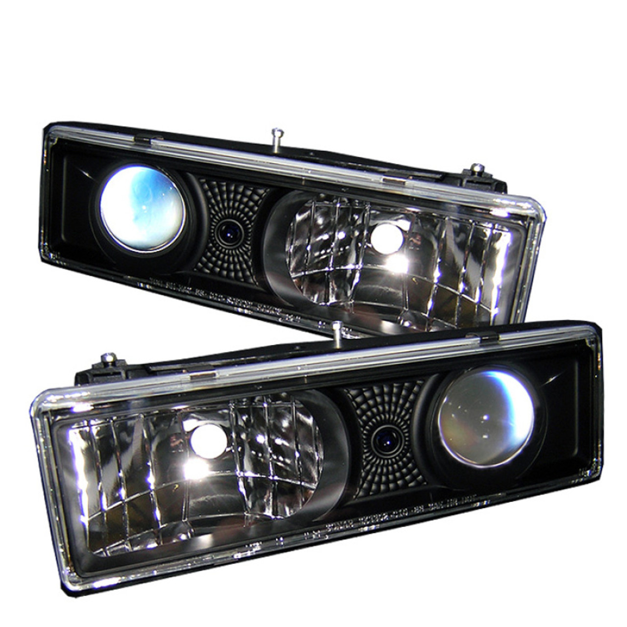 Spyder Chevy C/K Series 1500 88-99Projector Headlights Blk High 9005 (Not Included) PRO-YD-CCK88-BK