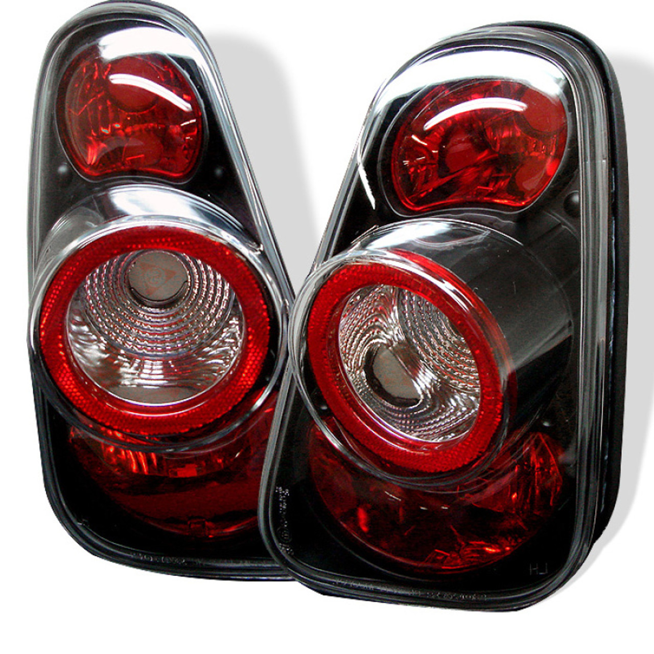Spyder Mini Cooper 02-06/Cooper Convertibles 05-08 Euro Style Tail Lights Black ALT-YD-MC02-BK