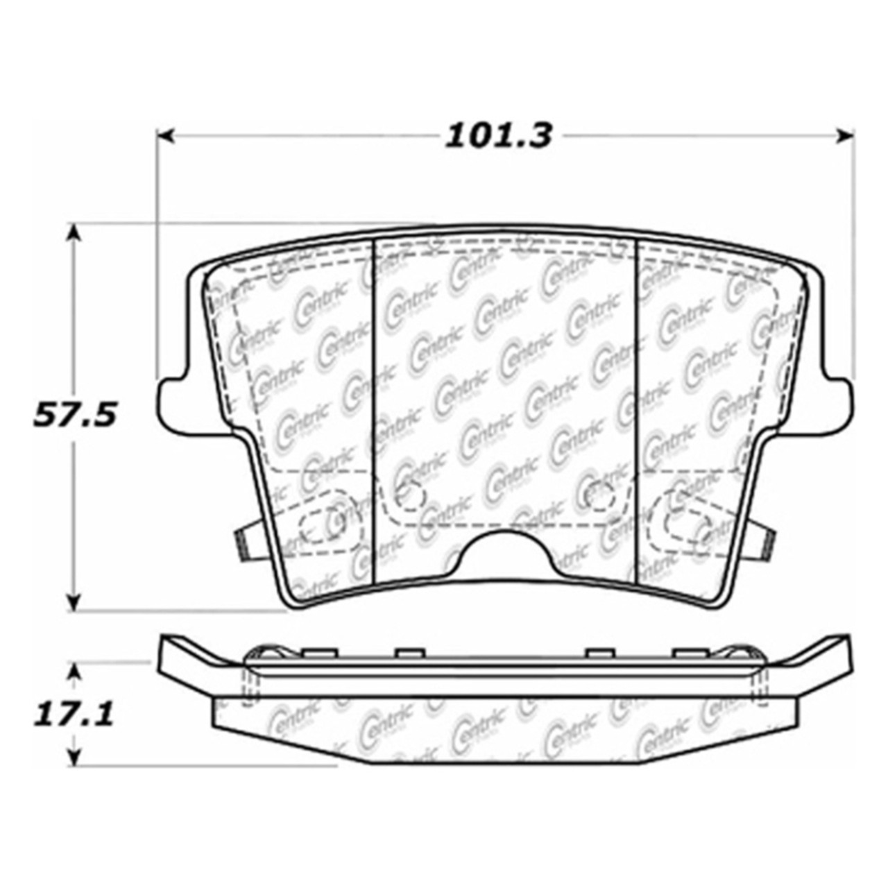 StopTech Street Brake Pads st308.10572
