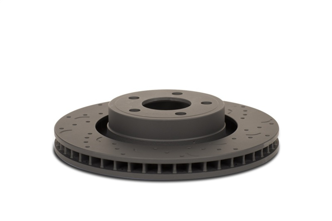 Hawk Talon 2011 Ford Edge Drilled and Slotted Rear Brake Rotor Set