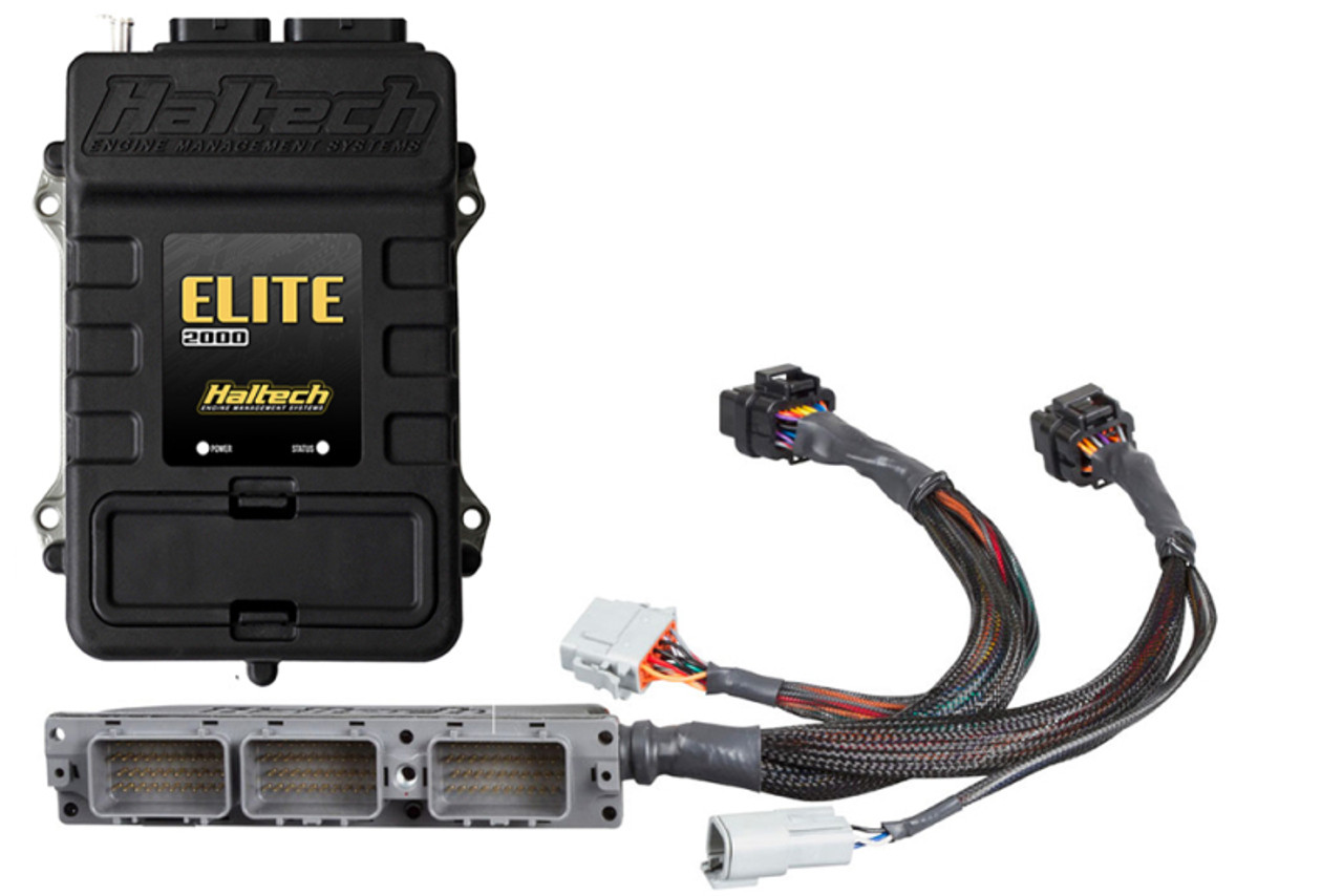 Haltech Toyota Supra JZA80 2JZ (Non VVTi w/M/T Only) Elite 2000 Plug-n-Play Adaptor Harness ECU Kit