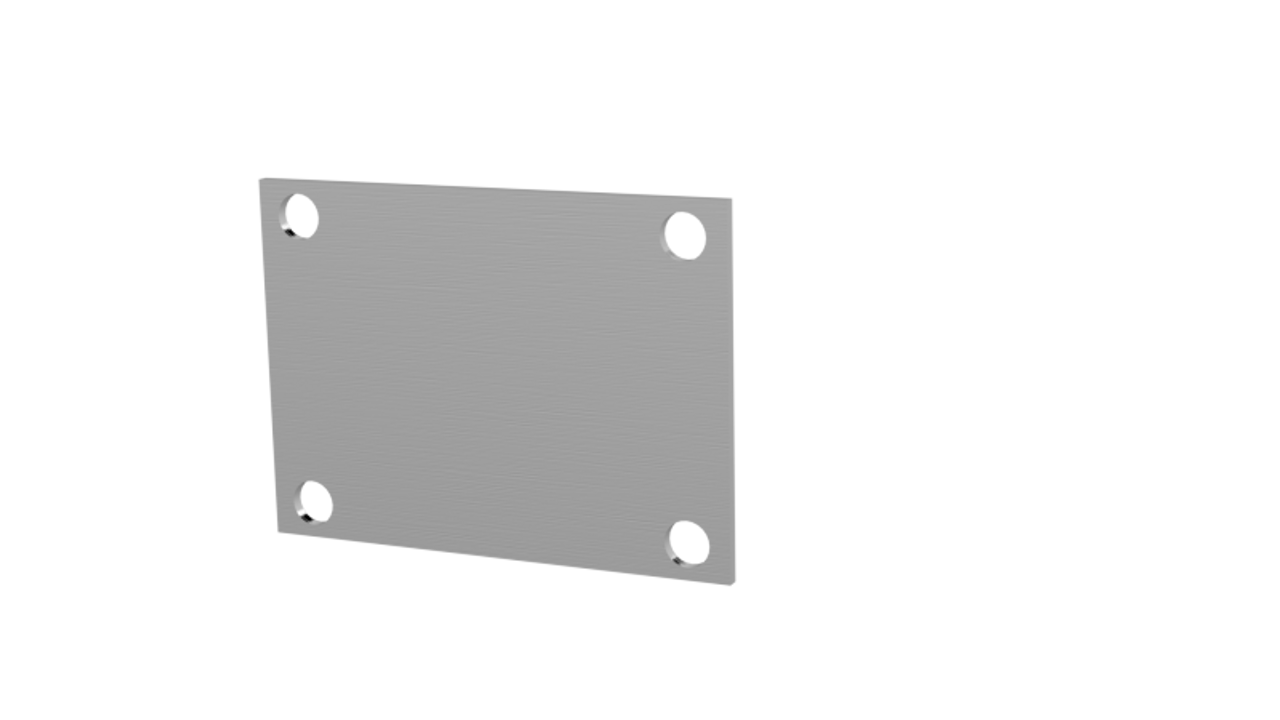 QTP Bolt-On QTEC Low Profile Cover Plate
