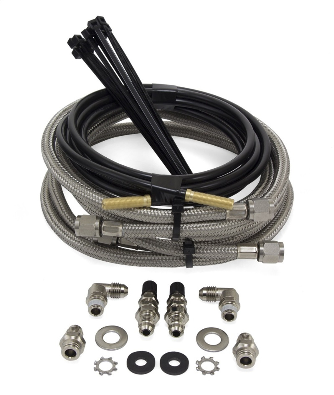 Air Lift Loadlifter 5000 Ultimate Plus Stainless Steel Air Line Upgrade Kit