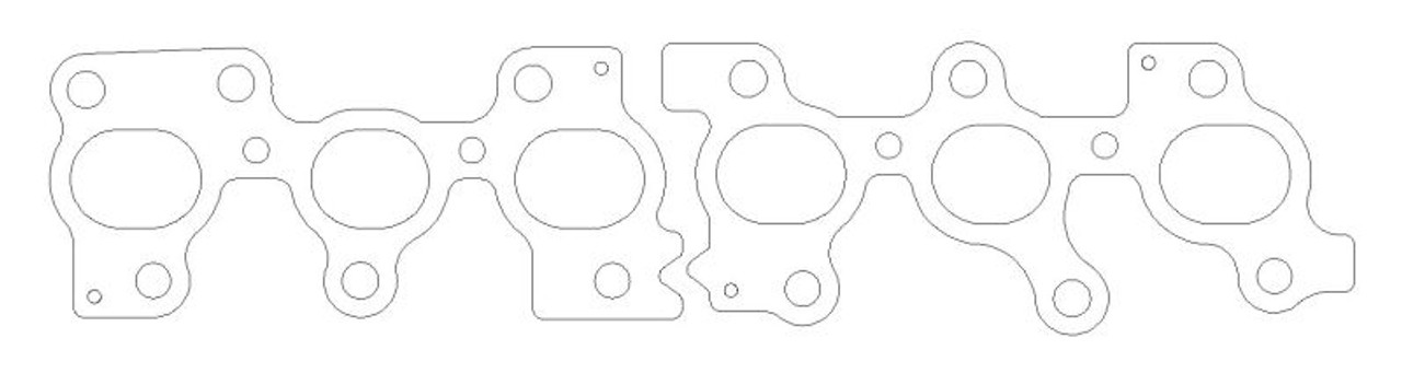Cometic Toyota 2JZGTE 93-UP 2 PC. Exhaust Manifold Gasket .030 inch 1.600 inch X 1.220 inch Port